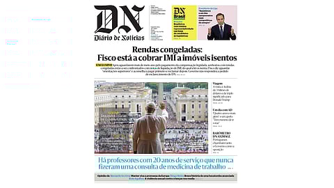 Leia aqui o DN desta segunda-feira, 12 de maio