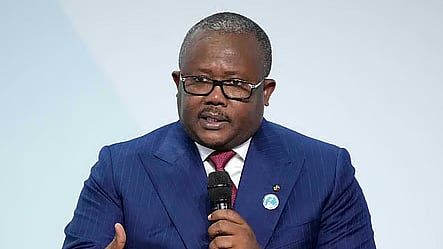 O ex-presidente guineense Umaro Sissoco Embaló.