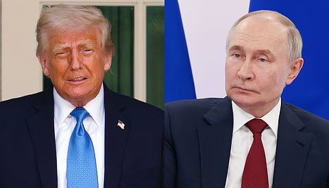 Donald Trump e Vladimir Putin.