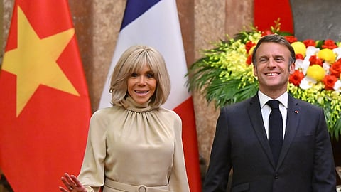Macron e a mulher processam influencer norte-americana que disse que Brigitte é um homem