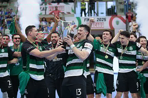 Leões levantaram a taça em Santo Tirso