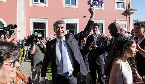 José Luís Carneiro apresentou candidatura no jardim da sede nacional do PS