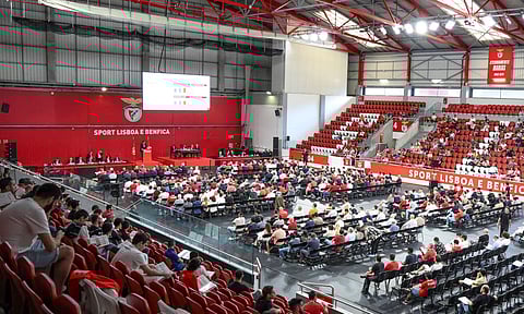 Orçamento do Benfica para 2025/26 chumbado com 73,80% de votos contra