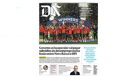 Leia aqui o DN desta segunda-feira, 9 de junho