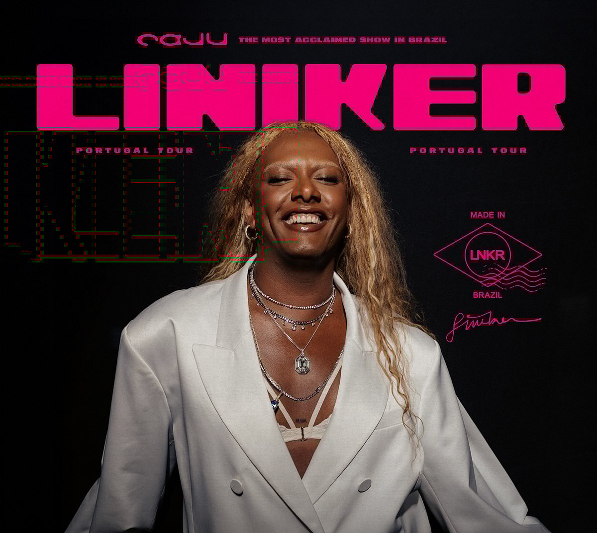 After the tour cancellation, Liniker confirms a new Lisbon date for 2026; Porto remains without updates