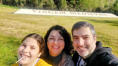 Bibiana e a família escolheram Portugal para estabelecer raízes.