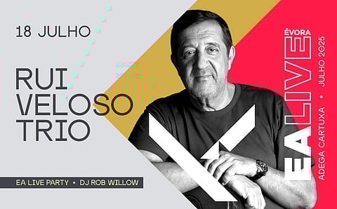 Rui Veloso atua no EA Live Évora a 18 de julho