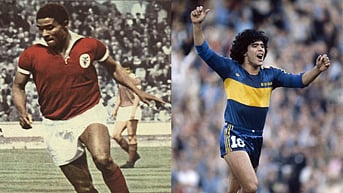 De Eusébio e Maradona aos ‘números 10’ que se tornaram presidentes. Benfica e Boca Juniors com tanto em comum