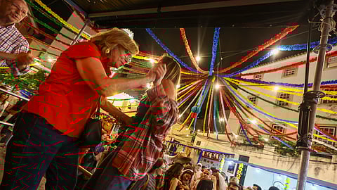 As imagens dos arraiais nos bairros de Lisboa que duraram toda a noite