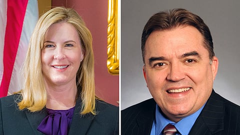 Melissa Hortman e o seu marido Mark foram assassinados em casa.
