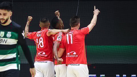 Benfica vence Sporting nos penáltis no primeiro jogo da final da Liga de futsal