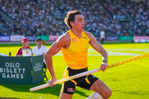 Duplantis bate pela 12.ª vez o recorde do mundo do salto com vara