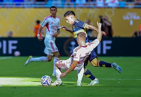 Boca Juniors e Benfica empataram 2-2