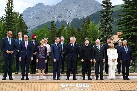 Cimeira do G7 em Kananaskis, nas Montanhas Rochosas do Canadá.