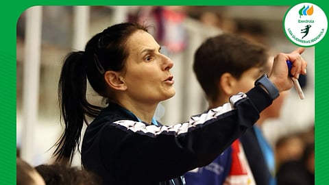 Ana Seabra é a treinadora da equipa espanhola Atlético Guardés