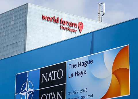Preparativos em Haia para a cimeira da NATO, que decorre nos dias 24 e 25.