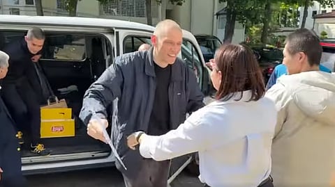 Dirigente da oposiçao bielorussa Sergei Tikhanovsky libertado da prisão. "O meu marido está livre!"