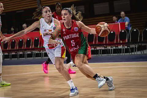 Sofia da Silva foi MVP do jogo da seleção com Montenegro.