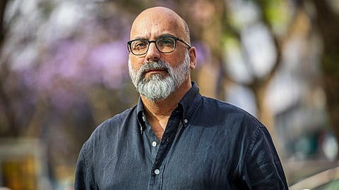 O escritor Valter Hugo Mãe, em Lisboa.