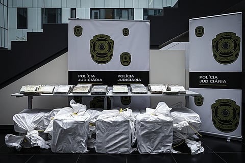 PJ intercetou 1,6 toneladas de cocaína.