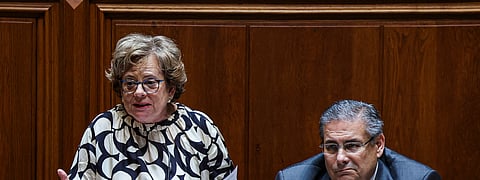 Maria Lúcia Amaral, ministra da Administração Interna.