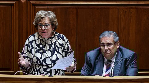 Maria Lúcia Amaral, ministra da Administração Interna.