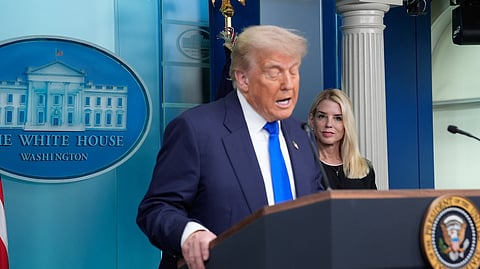 Donald Trump, presidente dos EUA.