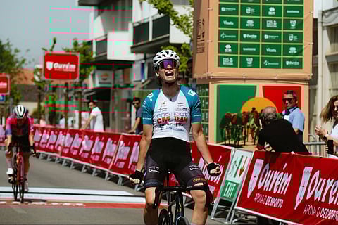 Foram 80,3 quilómetros de prova.