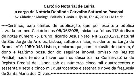 Cartório Notarial de Leiria