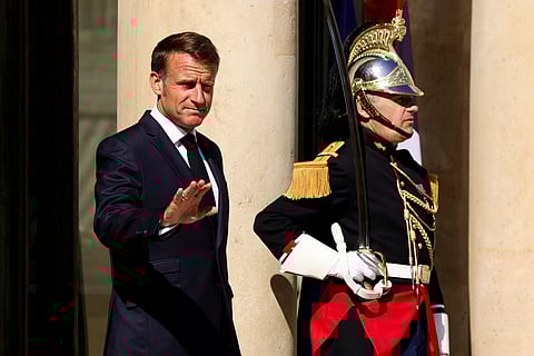 O presidente francês, Emmanuel Macron.