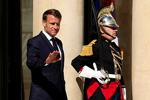 O presidente francês, Emmanuel Macron.