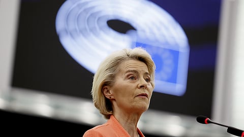 Ursula von der Leyen, presidente da Comissão Europeia.