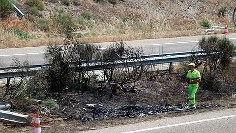 Acidente ocorreu A-52, no município de Cernadilla, na província de Zamora