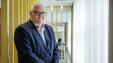 O belga Serge Stroobants, do Instituto para a Economia e Paz.