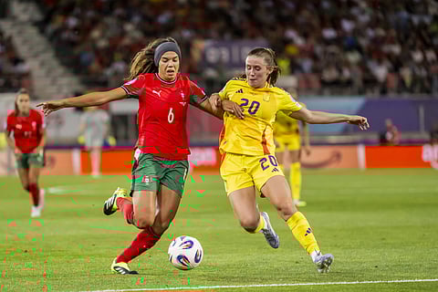 Portugal perde com a Bélgica e é eliminado do Europeu de futebol feminino