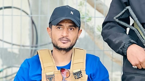 Yasser Abu Shabab numa foto do Facebook.