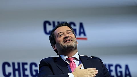 André Ventura, líder do Chega.