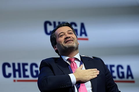 André Ventura, líder do Chega.