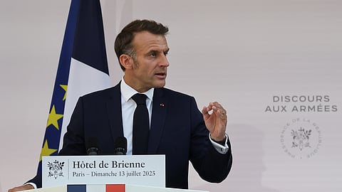 Emmanuel Macron, presidente de França.