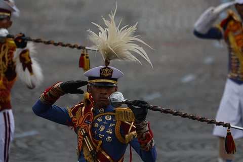 As melhores imagens do Dia da Bastilha, em França