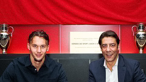 Dedic assinou pelo Benfica até 2030.