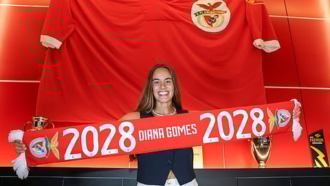 Diana Gomes reforça a defesa da equipa de futebol feminino do Benfica