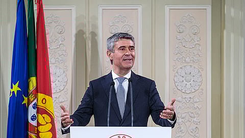 José Luís Carneiro foi recebido por Luís Montenegro.