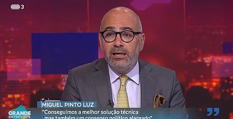 Miguel Pinto Luz no programa A Grande Entrevista, na RTP 3, afirmou que "no Ministério das Infraestruturas a carta não existe, não encontrámos".