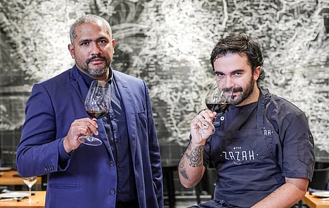 Marcello Sales (esq) e Matheus Franklin.