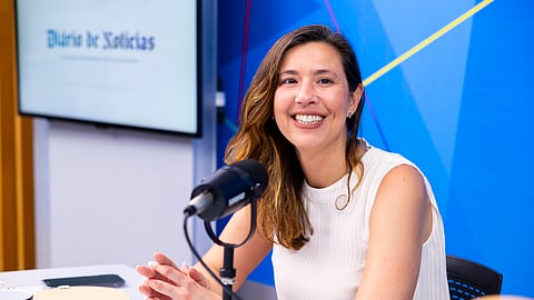 Mariana Leitão foi entrevistada no estúdio do Diário de Notícias na semana que terminará com a sua eleição para a presidência da Iniciativa Liberal. 