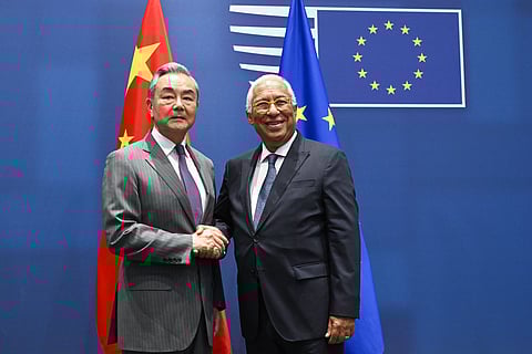 António Costa recebeu este mês em Bruxelas o líder da diplomacia da China.