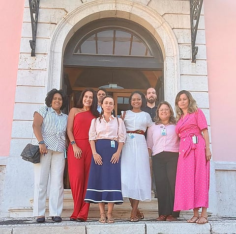 Grupo foi recebido pelos assessores do Presidente Marcelo Rebelo de Sousa.