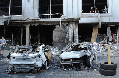 A cidade ucraniana de Odessa foi atingida por drones russos na madrugada desta terça-feira, 22 de julho.