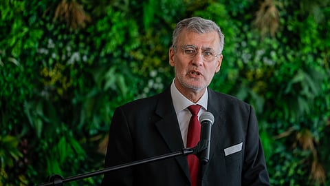 Henrique Gouveia e Melo, candidato à Presidência da República. 